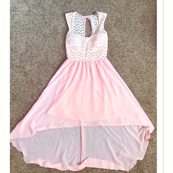 Deb dress coral pink - Picture 2 of 5